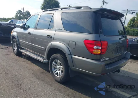 2003 Toyota Sequoia Limited z USA, uszkodzony, nr VIN 5TDBT48A33S181102